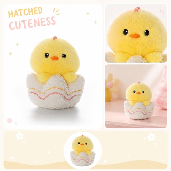 Knisume Stuffed Animals for Girls Adults — Cute Plushies Soft Cuddly Plush Toy for Home Accent and Play, Small Stuffed Animal, Great Birthday Present