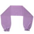thumbnail image 4 of Manga larga Shrug Cropped Pashmina Thin Cardigan Stoles Shawl Wrap Poncho Cape Anti UV Beach Summer Aire acondicionado Chaqueta floral para muj Púrpura Macarena Bolero de manga larga para mujer, 4 of 8