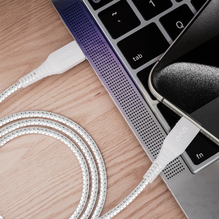 onn 10ft USB-C to USB-C Braided Charging Cable photo 8