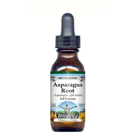Asparagus Root - Glycerite Liquid Extract (1:5) - Mint Flavored (1 fl oz, ZIN: