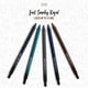 thumbnail image 5 of Lápiz de ojos Colorbar Just Smoky, impermeable, mate 005, azul, 5 of 7