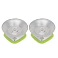 thumbnail image 1 of 2pcs Stainless Steel Silicone Pot Knob Kitchen Replacement Cookware Pot Lid Handle Holding Knob for Home, 1 of 6