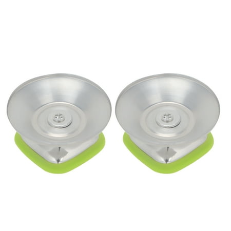 

2pcs Stainless Steel Silicone Pot Knob Kitchen Replacement Cookware Pot Lid Handle Holding Knob for Home