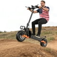 thumbnail image 6 of ASKGO Off Road Electric Scooter for Adults, 3000W Dual Motors Dual Suspension, 35 MPH & 75 Miles Range, Foldable Fast E-Scooter（NFC Unlock）, 48V 30Ah Battery, 11" All-Terrain Commuter Scooter, UL2272, 6 of 12