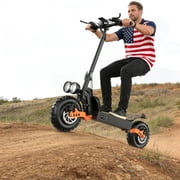 ASKGO GT28 Electric Scooterfor Adults, 1500W Single Motor, 28MPH & 55Mile Range, 48V 20A Battery&5 Speed, 11 Off-Road Tires, Foldable Sport Scooter for Commuting, UL2272