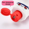 thumbnail image 3 of Toothpaste-Shaped Pencil Case, Cute Stationery Box with Built-in Sharpener, Large Capacity Storage Pencil Pouch for Office, Home, and Daily Use, 3 of 6