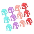 thumbnail image 2 of 12 Pcs Support de Peinture Supports de Toile pour Peinture avec Pieds Antidérapants Rehausseur Mini Outils de Coulée de Peinture en Plastique Couleur Unie pour Fournitures Fluides et Projets Artistiques, 2 of 9