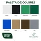 thumbnail image 5 of Cinta Plastica Rompe Vientos Para Malla Ciclonica verde claro 3m2. procinta PRO-CINTA 3 M2 63 MM COLOR VERDE CLARO, 5 of 8