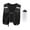 Black, variant on figatia Vest Water Pack for Men Women with Gym Bottle Running Vest Breathable Lightweight for Biking Jogging Mountaineering Grey