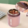 thumbnail image 1 of Lunch Container Hot Food Jar with Foldable Spoon Thermal Insulated Soup Container for Kids Adult, 1 of 10
