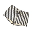 thumbnail image 6 of WAYUTE Short Sets Women 2 Piece Outfits Casual Long Sleeve Striped Shorts Sets with Drawstring for Srping Fall Comfortable Soft Outfit, 6 of 7