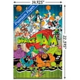 thumbnail image 3 of Looney Tunes: Space Jam - Classic Wall Poster with Push Pins, 14.725" x 22.375", 3 of 3