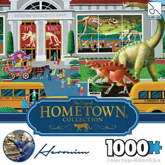 Sure-Lox Kids Day at The Museum 1000 Piece Puzzle