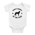 thumbnail image 1 of Newest Member of The Pack Northern Inuit Dog Cute Baby Bodysuit Boy Girl Baby Clothes, 1 of 5