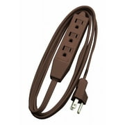 Woods 0608 SPT-2 16/2 Cube Tap Extension Cord, 8-Foot, 3 Grounded Outlets