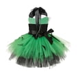 thumbnail image 4 of RUINIXCW Toddler Baby Girl Halloween Caveman Costume Kids Pebbles Flintstone Costume Stone Age Birthday Outfits Cavegirl Tulle Tutu Dress Headband, 4 of 6