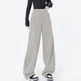 thumbnail image 4 of Women's Straight Loose Sweatpants Wide Leg Dance Pants Womens Pants, 4 of 7