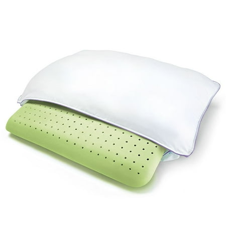 Brookstone Biosense 2 In 1 Classic Pillow For All Sleepers
