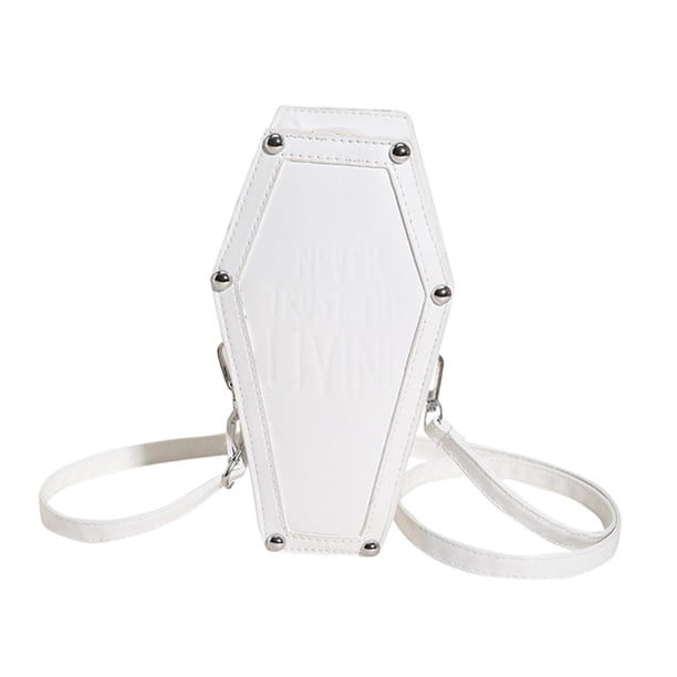 Bolso bandolera Yuyangstore a la moda portátil para mujer cruzado Blanco