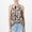Coffee, variant on Women's Strappy Tank Top Casual Summer Sleeveless Blouse with Tie Detail for Daily Wear and All-Season Comfort Effortless Style for Women Coffee S