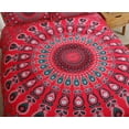 thumbnail image 2 of 3D Bohemio Rojo Funda de edredón Set Ropa de cama Set Fundas de almohada 119, 2 of 5