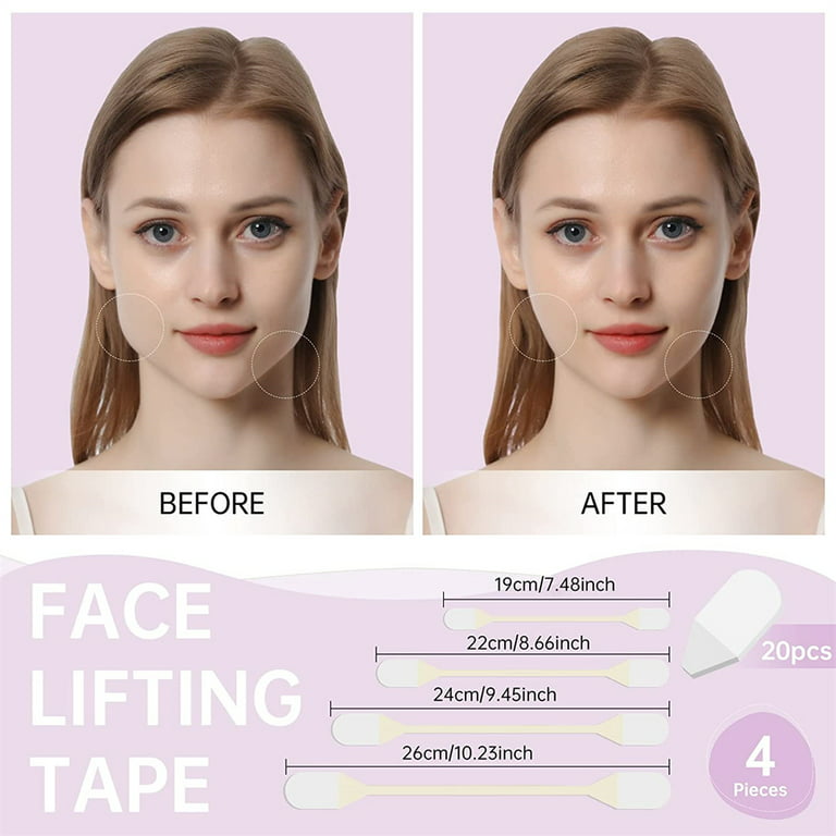 Face Lift Tape Invisible, Face Lift Tapes And Bands, Instant Face