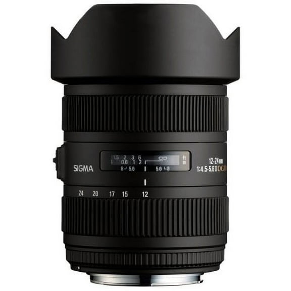 Sigma 12 mm - 24 mm f/4.5 - 5.6 Wide Angle Zoom Lens for Nikon F (204-306)