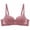 Pink, variant on SROBPTY Womens Bras Print Solid Lace Underwire Push Up Thin Brassiere for Daily Wear
