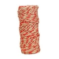 thumbnail image 2 of Cuerda de hilo multiusos resistente para decoración de cajas de regalo, cuerda decorativa para envolver regalos Madera roja, 2 of 9