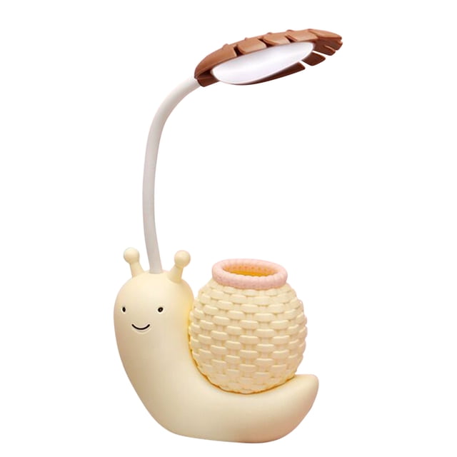 TIMIFIS Desk Lamp Snail Charging Desk Lamp Learning Light Emitting Diode Eye Protection Desk Lamp Desk Lamps