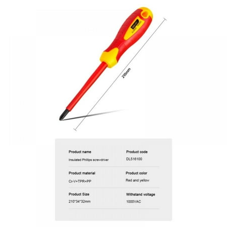 

DELI Insulated Screwdriver
