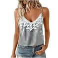 thumbnail image 2 of PFRNLF Lace Tank Tops for Women V Neck Spaghetti Strap Flowy Camisole Summer Soft Tank Tops, 2 of 9