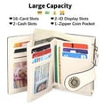 thumbnail image 5 of Sendefn Small Women Wallet Genuine Leather Bifold Purse RFID Blocking Card Holder, 5 of 7