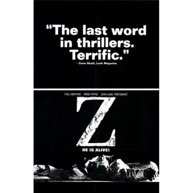 Posterazzi MOV259694 Z Movie Poster - 11 x 17 in.