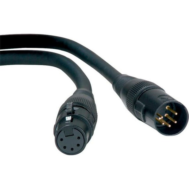 Câble DMX Américain DJ AC5PDMX25PRO 25 Pi 5 Broches avec Prise PVC
