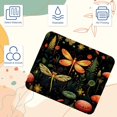 thumbnail image 3 of Firefly Square Desk Pad Mouse Mat Gaming Mousepad, 8.3x9.8 Inch, Non-Slip Rubber Bottom, Printed, Suitable for Office and Gaming, 3 of 6