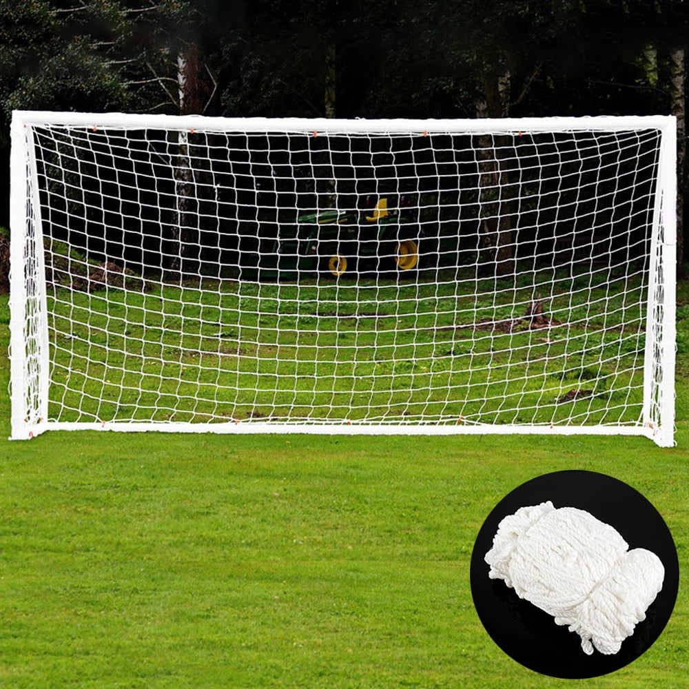 4*6-8*24ft Football Soccer Goal Post Nets Sport Training Practice Outdoor Match 