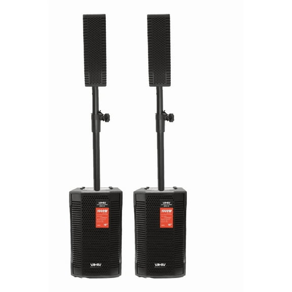 Sistema De Audio Profesional De 10in Bluetooth Ma-prosat10n Negro