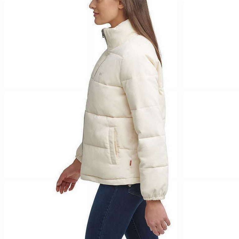 Levi's Women's Zoe Corduroy Puffer Jacket Size: XXL, Color Levi's Women's Zoe Corduroy Puffer Jacket Size: XXL, Color