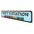 thumbnail image 4 of Kids Room Train Novelty Decor, Metal Wall Sign - 4x18 Inches, 4 of 4