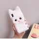thumbnail image 2 of Funda para iPhone 12 Mini con muñeco de juguete y gato de dibujos animados, funda suave y esponjosa en 3D con diseño de animal de piel de felpa con soporte compatible con funda para iPhone 6s (ga, 2 of 5