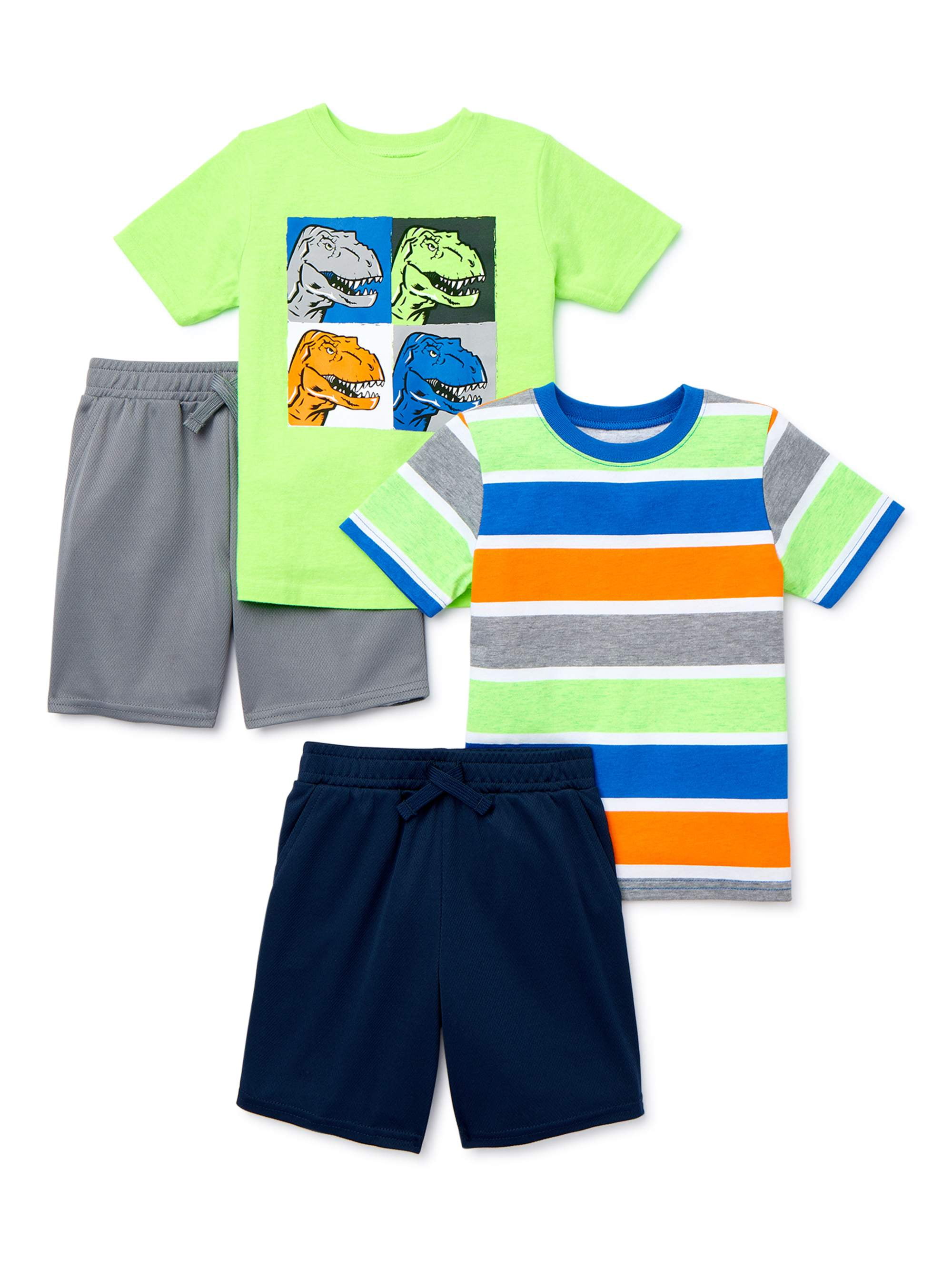 Garanimals Garanimals Baby Boy & Toddler Boy Graphic TShirt, Stripe