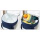 thumbnail image 5 of Bolsos de entrega de alimentos calientes y fríos, caja de almuerzo para hombres o bolsa de almuerzo para adultos para viajes, playa, refrigerador de Azul-L Macarena contenedor de almuerzo con aislamiento, 5 of 8
