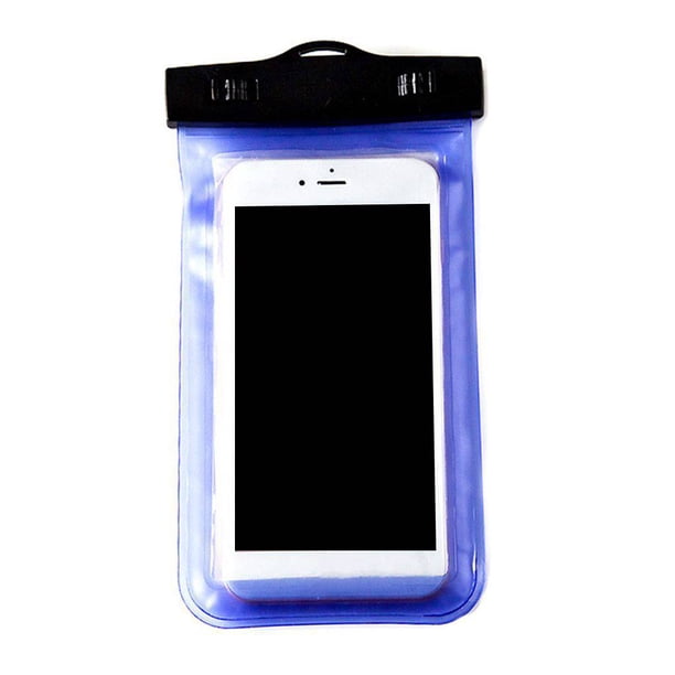 Soidarity Bolsa impermeable Universal para teléfono, bolsa a prueba de agua para móvil de menos de 5,8 pulgadas, funda de PVC para iPhone, Samsung, Deportes acuáticos Azul oscuro Soidarity HW1078-06