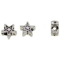 thumbnail image 3 of 100 Pieces Zinc Metal Alloy Spacer Beads Star Tibetan Color About 6mm(0.24'')x3mm(0.12''|), 1mm Hole DIY Jewelry Making, 3 of 6