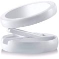 thumbnail image 2 of Makeup Mirrors Vanity Mirror for Girls, Led Double-Sided Rotation Folding USB Lighted Vanity Mirror Touch Screen Portable Tabletop Lamp, 2 of 5