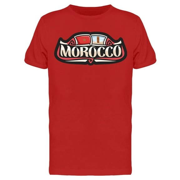 Logo Morocco T-Shirt Men -Image by Shutterstock, Male Small