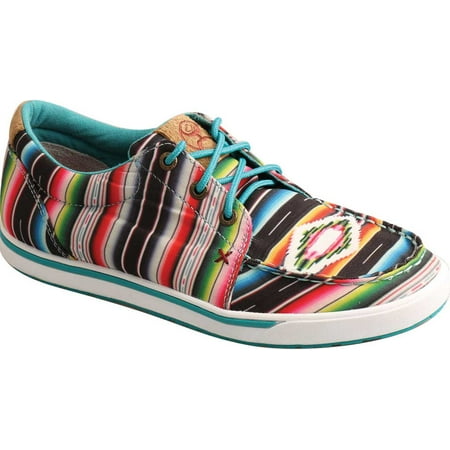 

Women s Twisted X WHYC008 Hooey Sneaker Black/Serape Fabric 7 M