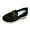 O-Black, variant on Rinsvye Ladies Metal Buckle Mesh Sneaker Wedges Shoes for Women Wedding Breathable Round Toe Thick Women's Breathable Mesh Casual Sneaker Sole Casual Sports Shoes