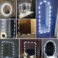 thumbnail image 2 of Vanity Mirror Lights Kit, Hollywood Style Vanity Make Up Light, with Dimmable Color and Brightness Lighting Fixture Strip for Table & Bathroom Mirror, Mirror Not Included, 2 of 7